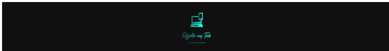 ResolveMyTech banner